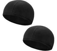 QKURT Cyclisme Skull Cap, 2PCS Respirant Été sous Casque Chapeau Parfait pour Le Chapeau de Course Doublure de Casque Sports Beanie Moto