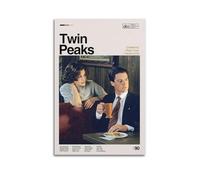 QKVPMNRQ Poster du film Twin Peaks Fire Walk With Me - Décoration murale vintage pour salon, chambre à coucher - 30 x 45 cm