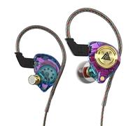 QKZ-Écouteurs filaires d'origine pour smartphone,AK3 FiLe HiFi,écouteurs avec microphone,basses,stéréo,musique,casque de sport,3.5mm - Type Purple with MIC