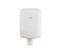 Qleaniq® Distributeur de rouleaux d'essuyage | Composite | Basic | midi | 230x250x365mm | blanc | 6 pièces