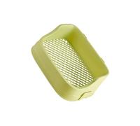 QLECXZI Bac à litière d'angle conçu pour Les Petits Animaux. Gestion Efficace des déchets. Installation Facile et Confortable. Bac à litière pour Lapin, Fixation d'angle, Vert, 36 x 24 x 15.5 cm