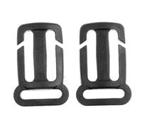 QLECXZI Boucle de Poitrine réglable à échelle Haute résistance, Boucle à Trois Points légère pour Tous projets, Compatible avec Les Sacs et Les Cordons