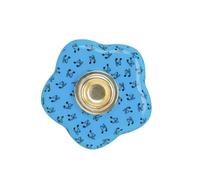 QLECXZI Coussinet de antidérapant unique pour violoncelle, durable et | couleur bleu fleur de pêcher, conçu pour une meilleure des pièces du processeur d'instruments de musique.