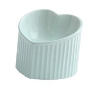 QLECXZI Gamelle surélevée en céramique pour Petits Chiens et Chats, Hauteur d'alimentation optimale pour Un Confort accru et Une réduction des Projections. Gamelles