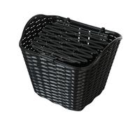 QLECXZI Porte-bagages arrière pour vélo cruiser - Construction robuste et fonctionnelle - Installation facile - Filet de rangement pour petits objets - Idéal pour transporter, Noir, 34 x 27 x 27 cm