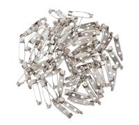 QLECXZI Potentiel de fabrication de de broche d'insigne de broche avec un | bricolage Badge de Pin Back Blanks Badges nominatifs Articles d'artisanat. Avec 2 trous ne tombera jamais