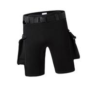 QLECXZI Short de plongée en néoprène conçu avec des | pour les amateurs de sports nautiques, qu'ils soient occasionnels confirmés. Short de plongée sous-marine et pantalon de