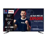 TCL C69B PRO 55C69BPRO TV 139,7 cm (55") 4K Ultra HD Smart TV Wifi Titane 450 cd/m²