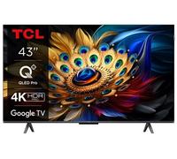 TCL C69 43C69B TV 109,2 cm (43") 4K Ultra HD Smart TV Wifi Titane 430 cd/m²