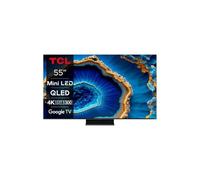 QLED MINI LED 100HZ/144HZ, 4000PPI, Dolby Vis IQ-Atmos, DTS-HD, HDR10+, TCL - 55C809