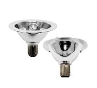 QLEE Ampoule LED AR70 3W BA15D B15 Culot Bayonnette SBC 12V AC/DC 6000K Blanc Froid Lumière du Jour Non Dimmable Remplaçant Halogène 30W Spotlight Réflecteur Lumière sur Rail Pack de 2
