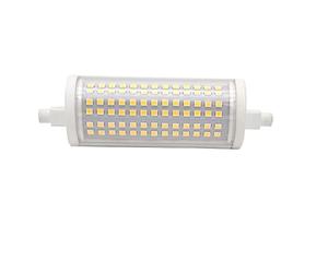 QLEE Ampoule LED R7s 118 mm 30 W Ampoules à intensité variable LED Remplacement 300 W Type J Double extrémité R7s Base équivalente 300 W Projecteur pour sol de garage Lumière chaude