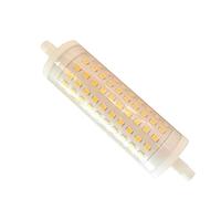 QLEE Ampoule LED R7s 118mm Dimmable J118 15W 220V 1500lm Projecteur de sol Lampe de rechange halogène en tungstène 100W 150W Spot lumière douce Céramique 6000k Blanc froid