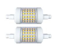 QLEE Dimmable 12w R7s Ampoule Led 78mm Daylight 150w ÉQuivalent HalogèNe LumièRe 3.1 "Double Ended J Base T3 R7s 150w 220v Projecteur Lecture De SéCurité De Travail Lampadaire 2PCS