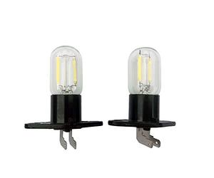 QLEE Led Z187 Ampoule Micro-Ondes Vertical Droit T170 1.5w Lampe De RéFrigéRateur Incandescente éQuivalente De 20W For Pour LG Samsung Sharp Whirlpool WB36X10303 WB36X10063 Paquet De 2