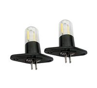 QLEE Led Z187 Four à Micro-Ondes Ampoule Droite T170 Ampoule à Filament 240v 1.5w lumière du jour éQuivalent 20w Lampe Pour Lg Sharp Midea RéFrigéRateur éLectrique Hotte De Cuisine 2 Pack