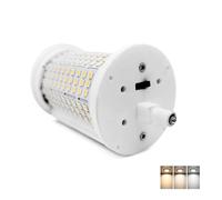 QLEE R7s Ampoule Led 50w 118mm Projecteur 3cct Température De Couleur Réglable 3000k / 4000k / 6000k 5600lm Luminosité Halogène Remplacement Pour 300w-500w R7s Ampoules Lampe Sur Pied