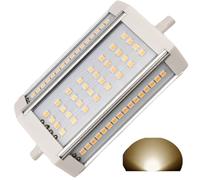 QLEE R7S LED J118 118mm Dimmable Ampoule 30W Réchauffez La Lumière 3000k Blanc Chaud AC 220V 3000LM Fin J Projecteur De J LED Pour équivaut R7S 300w 400w Halogène Incandescente De Remplacement