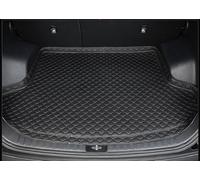 QLEQMZTV Voiture Cuir Tapis De Coffre pour Lexus CT 200H CT200H 2011-2022, sur Mesure Bac de Coffre Cargaison Moquettes Plateau ImperméAble AntidéRapant Protection Accessoires Intérieur,A/Black