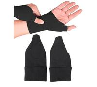 QLEUIFT 1 Paire Gants de Compression thérapeutique pour l'arthrite - Respirant - Gant sans Doigts avec Gel, pour soulager Les douleurs de la Main, du Poignet, du Pouce et des articulations
