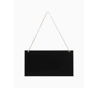 QLEUIFT Tableau Noir de Craie Décoratif - Planche Murale d'Écriture pour Enfants et Signes de Mariage Rustique (21 * 30 cm)