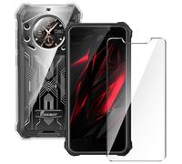 Qlfemna Coque pour FOSSiBOT F101 Pro (5.45") avec 1 Pièce Protection Écran en Verre Trempé, Transparente Souple Silicone Housse de Protection, Antichoc Clair TPU Bumper Housse
