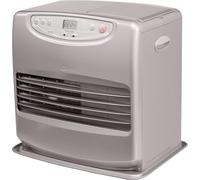 Qlima Laser kachel SRE 8040 TC zilver - Poêle à combustible laser liquide portable 4000 W - Modern - Chauffage d'appoint - 4000 W