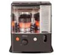 QLIMA R7224-SC - 2400 watts - Poele a pétrole a meche - jusqu'a 85 m3 - Detecteur CO² - Réservoir 4,2 litres Noir G