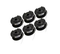 QLK 6 Pièces Bobine Fil Coupe Bordure Compatible Avec Einhell Coupe-Bordures Sans Fil, Remplacement Spools TLE-03, Accessoires Pour Tondeuse et Jardinage