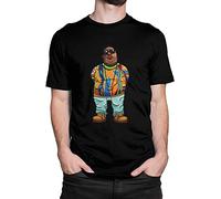 QLKNSC Bi-GG-ie SM-al-ls The No-to-ri-ou-s B.-I.G.Sports Men's T-T-Shirts Hemden Round Neck Short Sleeve T-T-Shirts Hemdens (Large)