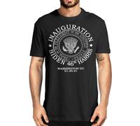 QLKNSC Biden Harris Presidential Inauguration Day 2021 Gift T-T-Shirts Hemden,Joe Biden T-T-Shirts Hemden Black(Small)