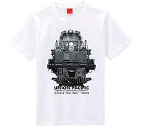 QLKNSC Big Boy Union Pacific 4014 Head on Train T-T-Shirts Hemdens(Medium)