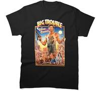 QLKNSC Big Trouble in Little China Cult Classic T-T-Shirts Hemden for Holiday Father's Mother's Day T-T-Shirts Hemden(Large)