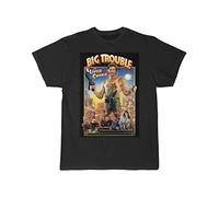 QLKNSC Big Trouble in Little China Men's Short Sleeve T T-Shirts Hemden Black(Medium)