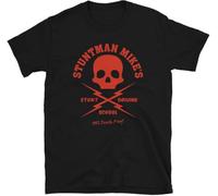 QLKNSC Death Proof Stuntman Mike Skull Tarantinos Retro Vintage Kurt Horror Terror Film Movie T-T-Shirts à Manches Courtes(Large)