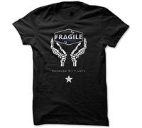 QLKNSC Death Stranding Fragile Express Kojima Men's T-T-Shirts à Manches Courtes Black Black(Medium)