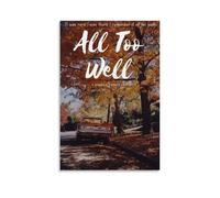 QLLHDL All Too Well- Poster du film TV - Décoration pour salon, bureau, salon - 30 x 45 cm - Style 22 sans cadre