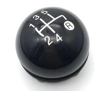 QLOREGS Pommeaux de leviers de vitesse Compatible Avec Fiat Pour 500 Pommeau De Levier De Vitesse 5 Vitesses 6 Vitesses Accessoire De Style(5 Speed)