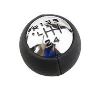 QLOREGS Pommeaux vitesse Compatible Avec Peugeot Pour 106 206 306 406 107 207 307 407 Pommeau De Levier De Vitesse Manuel À 6 Vitesses(Black,5speed)
