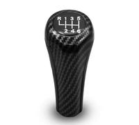 QLOREGS Pommeaux vitesse Compatible Avec Pour 1 5 Série Pour E81 E82 E87 E60 E61 Pommeau De Levier De Vitesse À 6 Vitesses Accessoires(6 Speed Fiber)