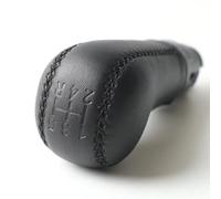 QLOREGS Pommeaux vitesse Compatible Avec Volvo Pour S80 2004 2005 2006; Pour XC70 II 2004 2005 2006 2007; Pommeau De Levier De Vitesse De Voiture Noir Couture Levier De Vitesse Manuel Stylo(5 Speed)