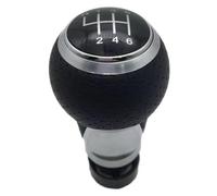 QLOREGS Pommeaux vitesse Compatible Avec VW Pour Golf MK4 5 6 7 Pour GTI 5 Vitesses 6 Vitesses Pommeau De Levier De Vitesse 12 Mm(6speed silver)