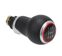QLOREGS Pommeaux vitesse Compatible Avec VW Pour Passat Pour Golf MK4 Pommeau De Levier De Vitesse 12 Mm, 5 Ou 6 Vitesses(Red 5 gear R)