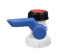 QLoztyse Clapet Résistant aux Produits Chimiques Mécanisme de Sortie Papillon DN50 Robinet Plastique Régulation Débit Adapté, DN50, Interface 75mm, Vanne Papillon HM