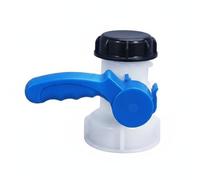 QLoztyse Clapet Résistant aux Produits Chimiques Mécanisme de Sortie Papillon DN50 Robinet Plastique Régulation Débit Adapté, DN50, Interface 75mm, Vanne Papillon En Plastique Monobloc