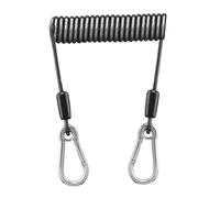 QLoztyse Corde Rétractable pour Pêche, Outils de Sécurité, Attache élastique, 1.5m