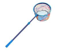 QLoztyse Épuisette de Pêche Télescopique pour Enfants, épuisette à Papillons, Multifonction, pour Garçons et Filles, avec Manche Télescopique pour Libellule, Bleu