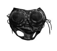 QLoztyse Lunettes D'équitation, Protection des Yeux pour Chevaux, Coupe-Vent de Qualité Supérieure, Remplace Les œillères Professionnelles en Filet, Noir