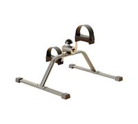 QLoztyse Machine à Pédales pour Exercices des Jambes Vélo d'Entraînement Miniature sous Bureau Résistance Ajustable Conception Compacte et Adapté à, Noir