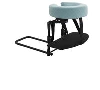 QLoztyse Oreiller de pour La Tête, Matelas Multi-angles Réglable En Mousse à Mémoire de Forme, Structure Stable et Ergonomique, Installatio, Bleu avec Plateau